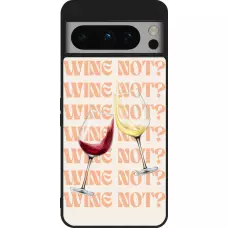 Coque Google Pixel 8 Pro - Silicone rigide noir Wine not