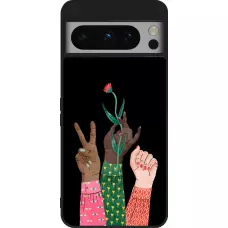 Coque Google Pixel 8 Pro - Silicone rigide noir Womens day 2026 2