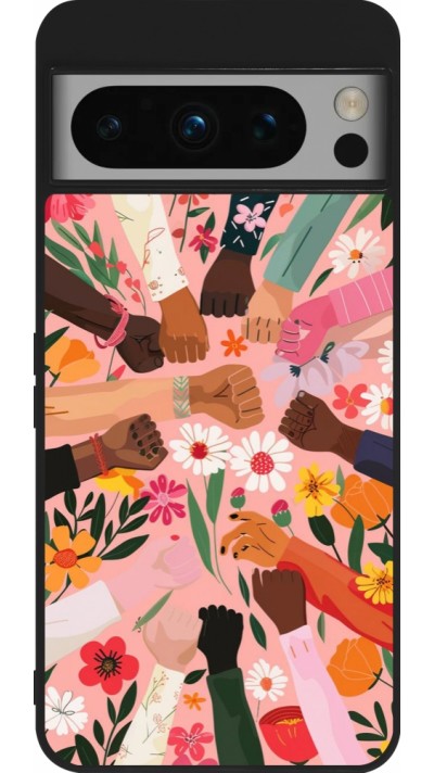 Coque Google Pixel 8 Pro - Silicone rigide noir Womens day 2026 8