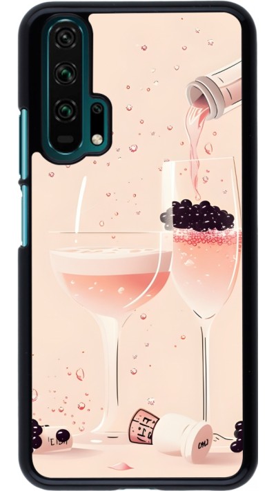Coque Honor 20 Pro - Champagne Pouring Pink