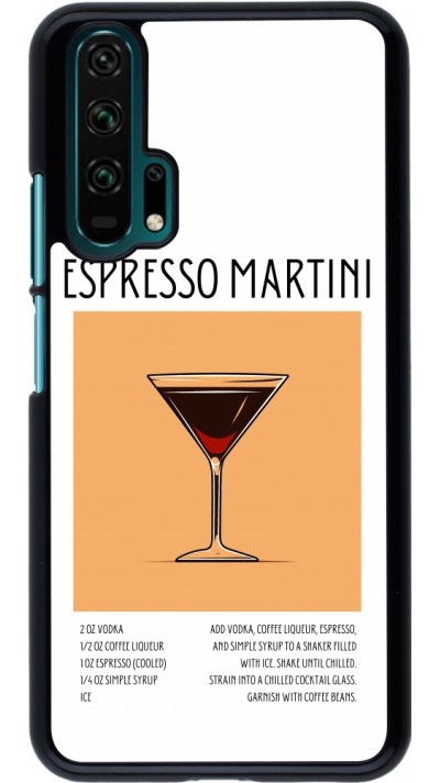 Coque Honor 20 Pro - Cocktail recette Espresso Martini