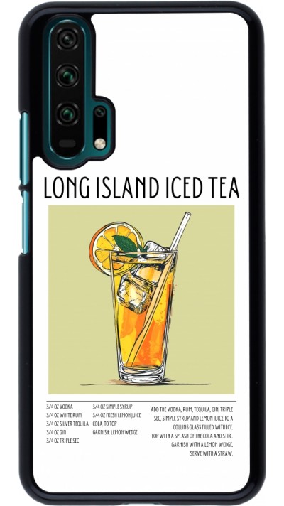 Coque Honor 20 Pro - Cocktail recette Long Island Ice Tea