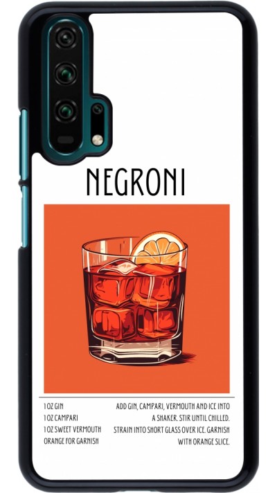 Coque Honor 20 Pro - Cocktail recette Negroni