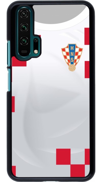 Honor 20 Pro Case Hülle - Kroatien 2022 personalisierbares Fussballtrikot
