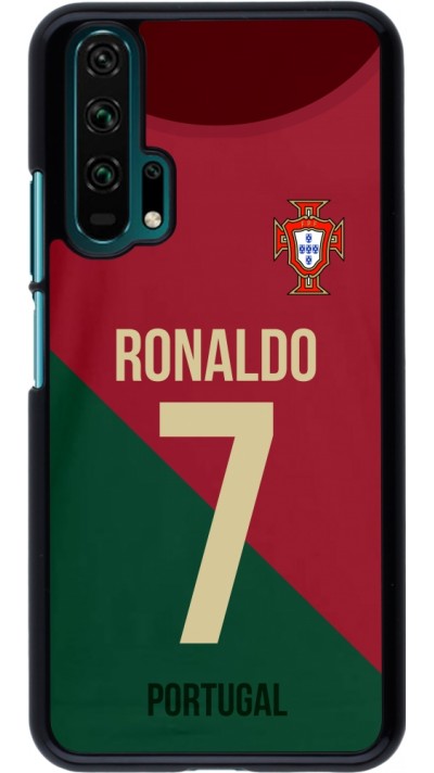 Coque Honor 20 Pro - Football shirt Ronaldo Portugal