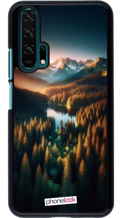 Coque Honor 20 Pro - Sunset Forest Lake