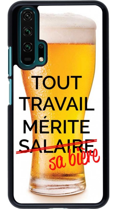 Coque Honor 20 Pro - Tout travail mérite sa bière