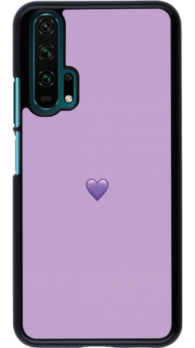 Honor 20 Pro Case Hülle - Valentine 2023 purpule single heart