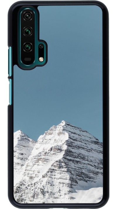 Coque Honor 20 Pro - Winter 22 blue sky mountain