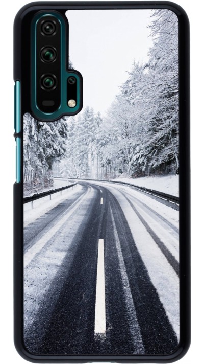 Coque Honor 20 Pro - Winter 22 Snowy Road