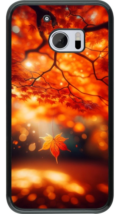 HTC 10 Case Hülle - Herbst Magisch Orange