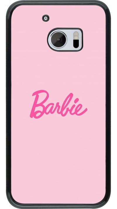 HTC 10 Case Hülle - Barbie Text