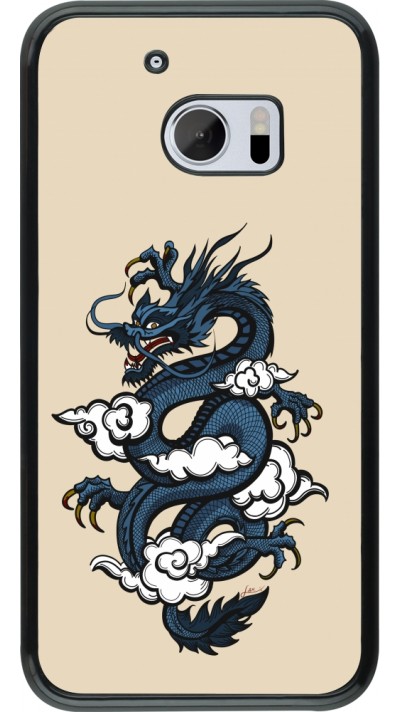 Coque HTC 10 - Blue Dragon Tattoo