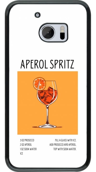 HTC 10 Case Hülle - Cocktail Rezept Aperol Spritz