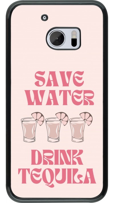 Coque HTC 10 - Cocktail Save Water Drink Tequila