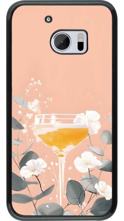 HTC 10 Case Hülle - Cocktail Flowers