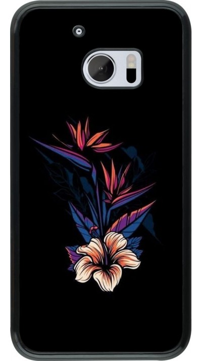Hülle HTC 10 - Dark Flowers