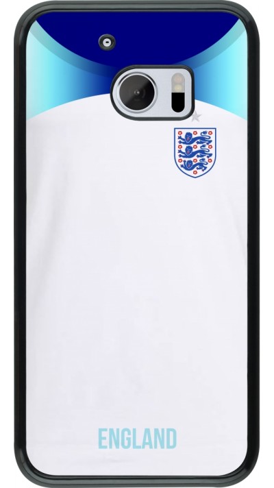 HTC 10 Case Hülle - England 2022 personalisierbares Fußballtrikot