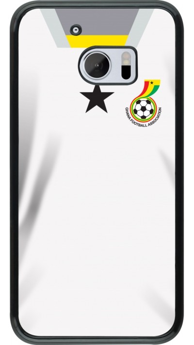 HTC 10 Case Hülle - Ghana 2022 personalisierbares Fussballtrikot