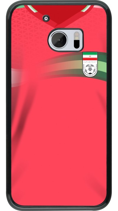 Coque HTC 10 - Maillot de football Iran 2022 personnalisable