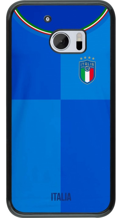 HTC 10 Case Hülle - Italien 2022 personalisierbares Fußballtrikot