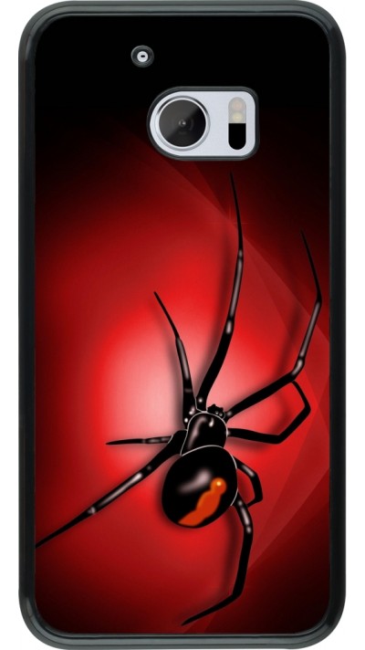 HTC 10 Case Hülle - Halloween 2023 spider black widow