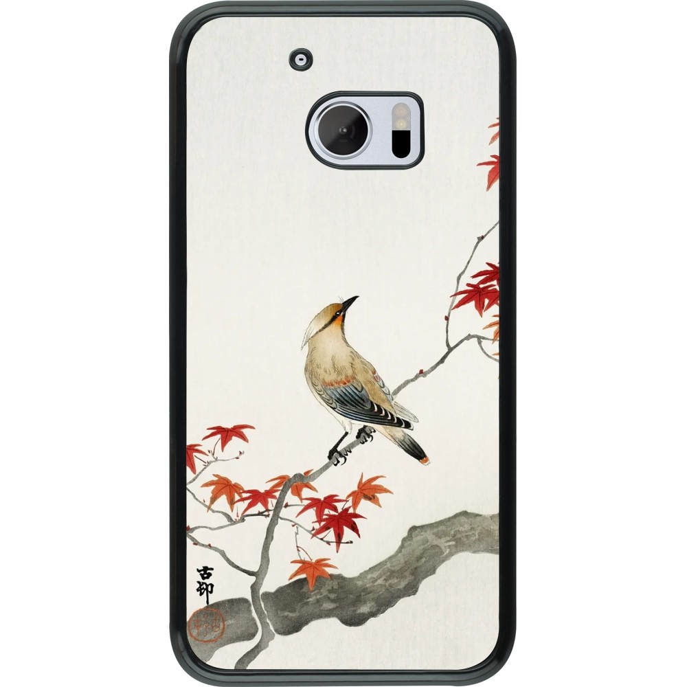 HTC 10 Case Hülle - Japanese Bird