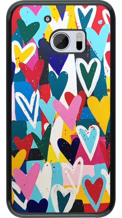 Coque HTC 10 - Joyful Hearts