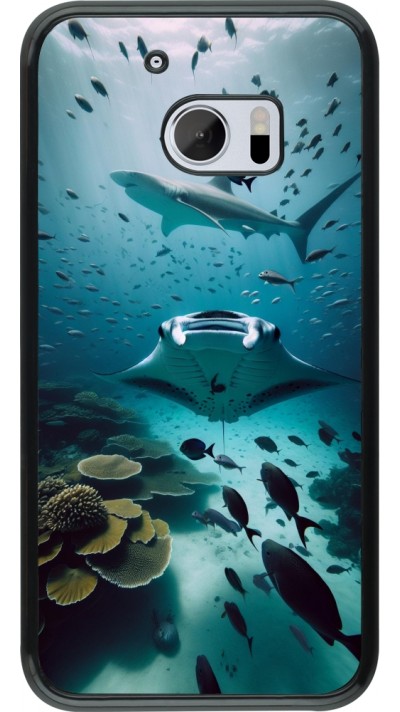 HTC 10 Case Hülle - Manta Lagune Reinigung