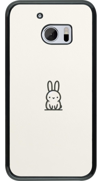 Coque HTC 10 - Minimal bunny cutie