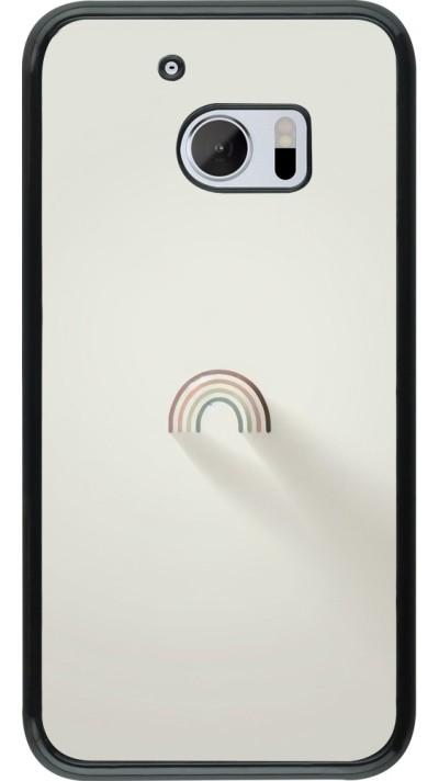 HTC 10 Case Hülle - Mini Regenbogen Minimal