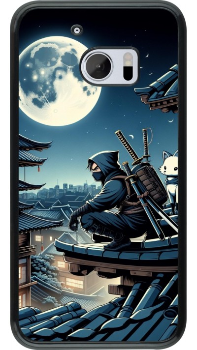 Coque HTC 10 - Ninja sous la lune