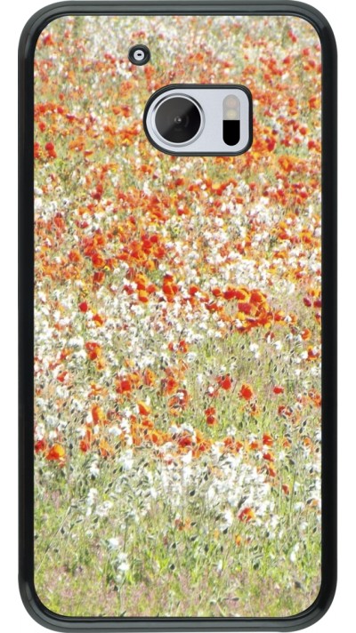 Coque HTC 10 - Petites fleurs peinture