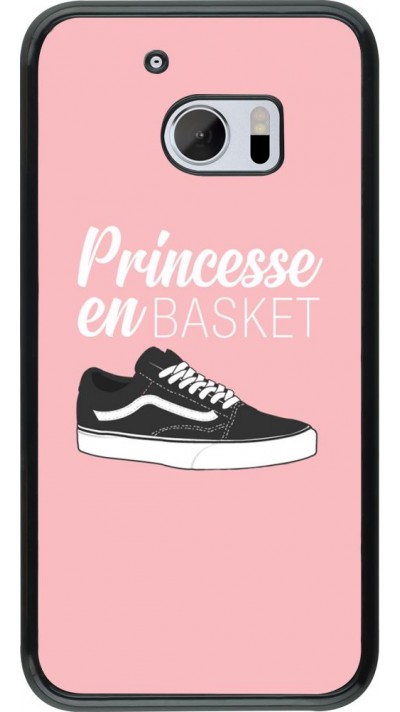 Coque HTC 10 - princesse en basket