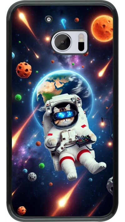 HTC 10 Case Hülle - VR SpaceCat Odyssee