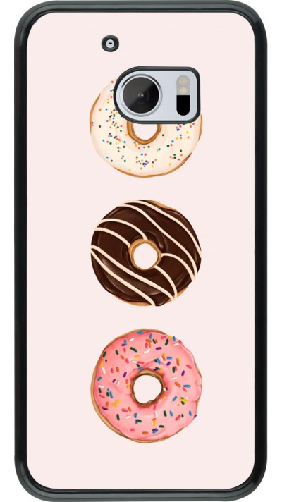 HTC 10 Case Hülle - Spring 23 donuts