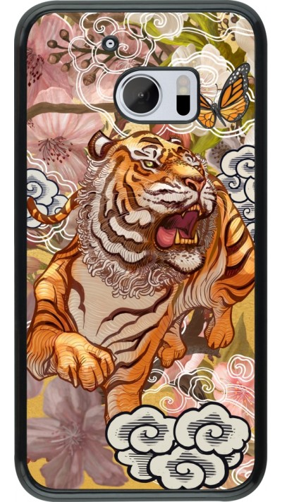 HTC 10 Case Hülle - Spring 23 japanese tiger