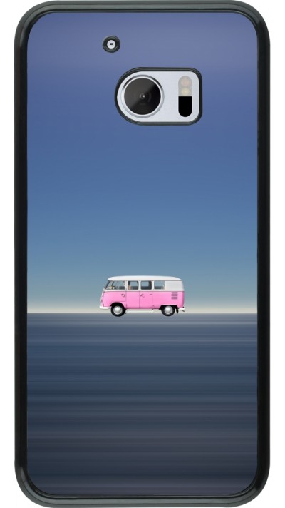 HTC 10 Case Hülle - Spring 23 pink bus