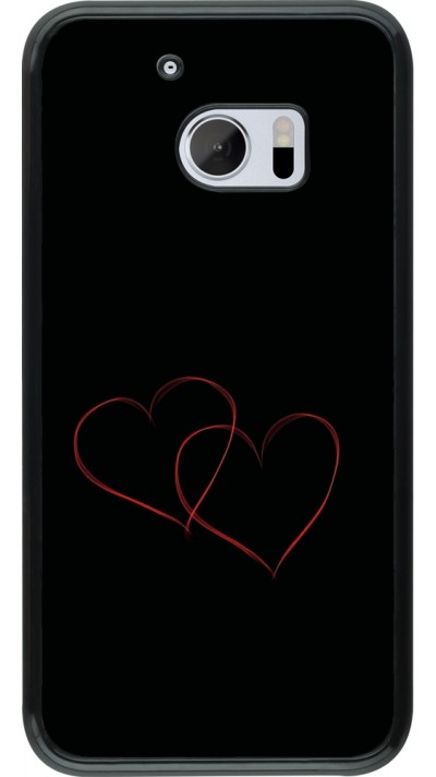 HTC 10 Case Hülle - Valentine 2023 attached heart