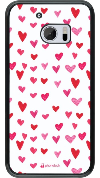 Coque HTC 10 - Valentine 2022 Many pink hearts