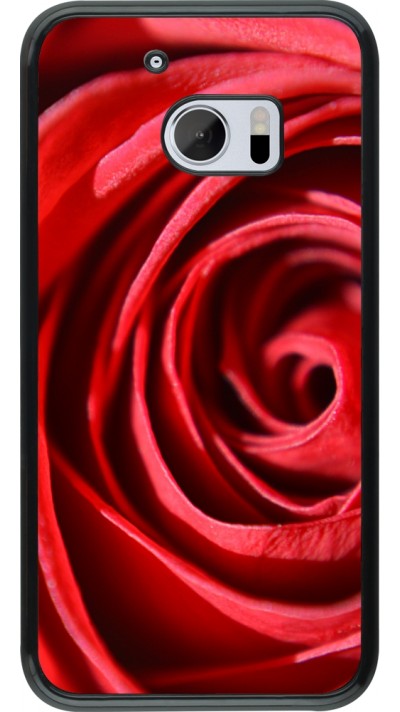Coque HTC 10 - Valentine 2023 close up rose