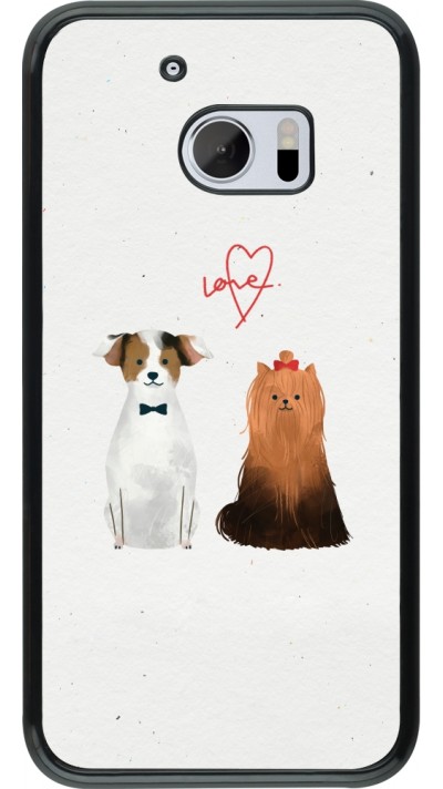Coque HTC 10 - Valentine 2023 love dogs