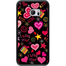 Coque HTC 10 - Valentine 2023 love symbols