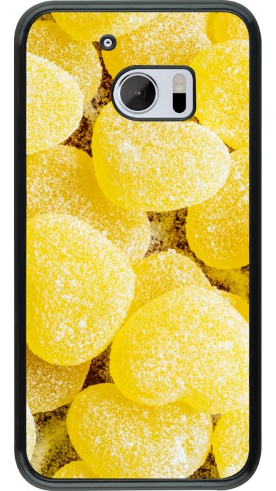 Coque HTC 10 - Valentine 2023 sweet yellow hearts