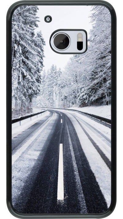Coque HTC 10 - Winter 22 Snowy Road