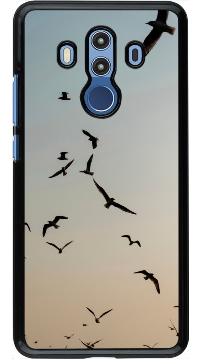 Coque Huawei Mate 10 Pro - Autumn 22 flying birds shadow