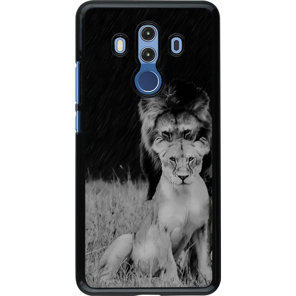 Hülle Huawei Mate 10 Pro - Angry lions