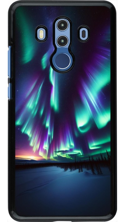 Huawei Mate 10 Pro Case Hülle - Funkelndes Nordlicht