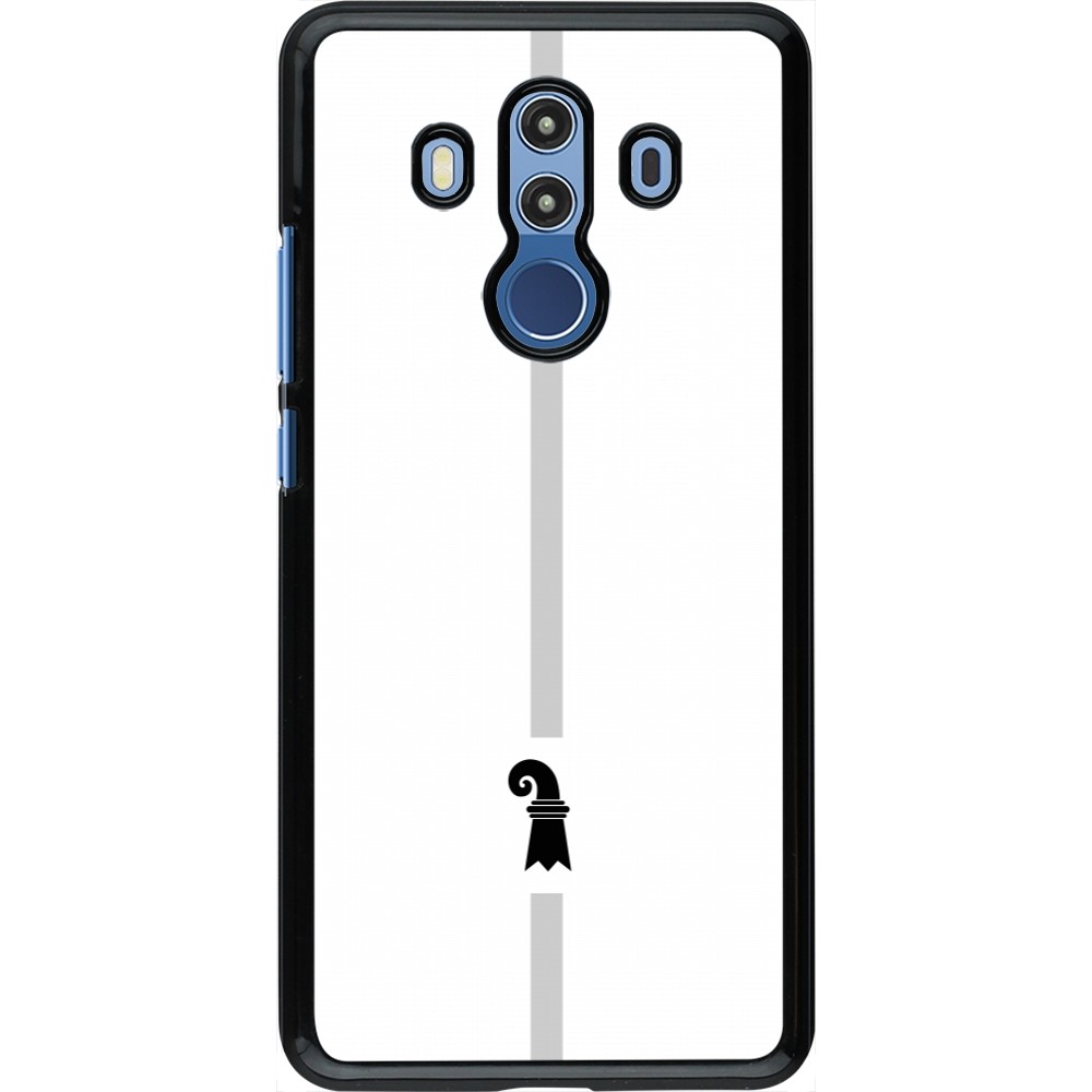 Huawei Mate 10 Pro Case Hülle - Kanton BS weiss