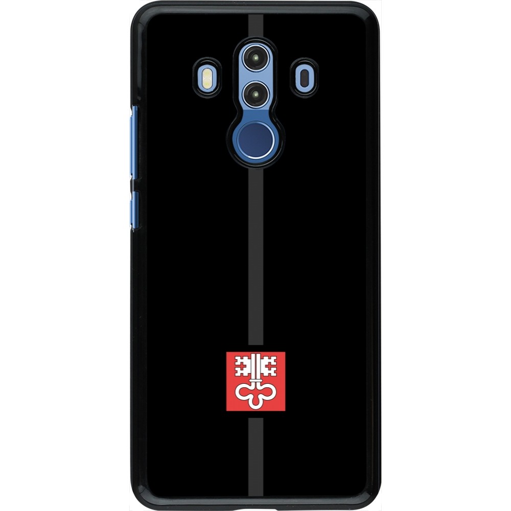Huawei Mate 10 Pro Case Hülle - Kanton NW schwarz